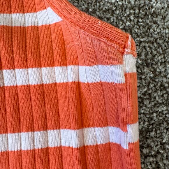 Aerie Women's Size XXL Ribbed Midi Button Down Tank Dress Y2K Beach School Girl - Picture 6 of 12